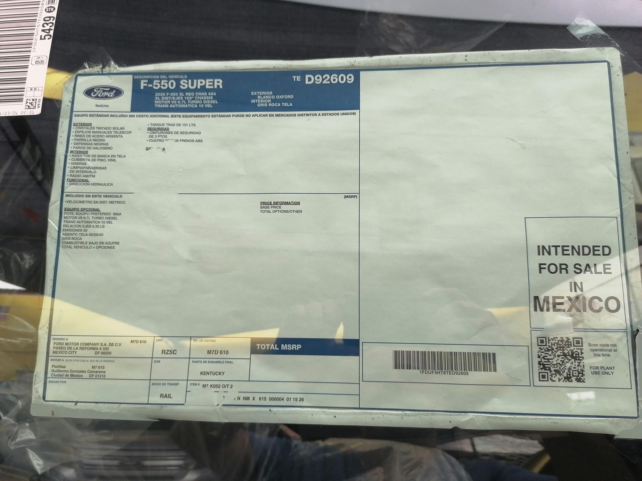 F550 XL DIESEL 2026 - Image 12